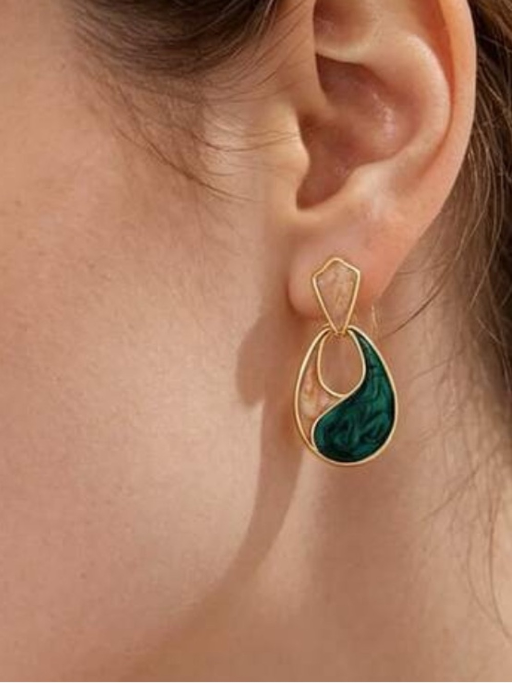 3for$20 1 Pair Fashionable Minimalist Teardrop Earrings